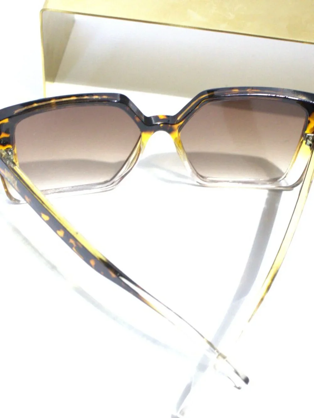 Juicy Couture  Oversized Square Sunglasses, with Gradient Lenses.